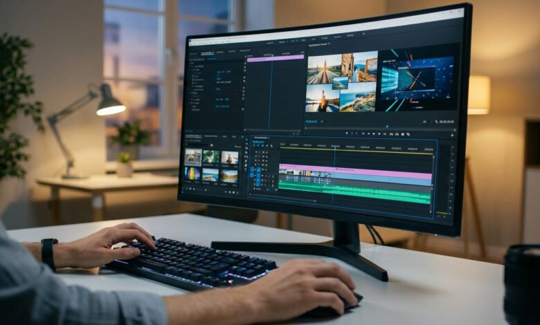 software editing video gratis tanpa watermark fitur premiere pro